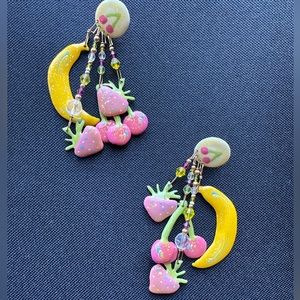 Enamel Earrings